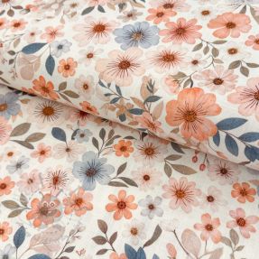 Linen viscose Sweet and small design B