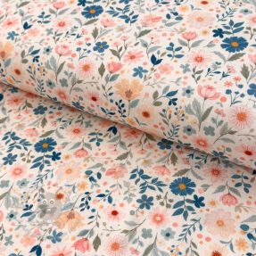 Linen viscose Sweet and small design C