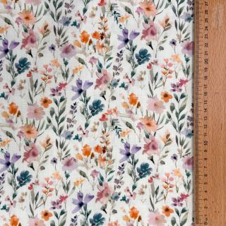 Linen viscose Shabby chic design D