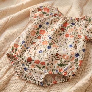 Linen viscose Botanic design B