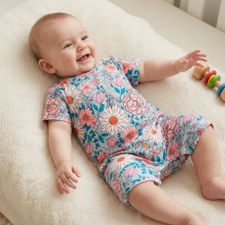 Linen viscose Bright and bold design D