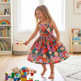 Linen viscose Bright and bold design A