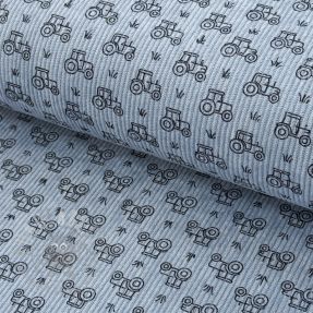 Corduroy STRETCH Tractors old blue