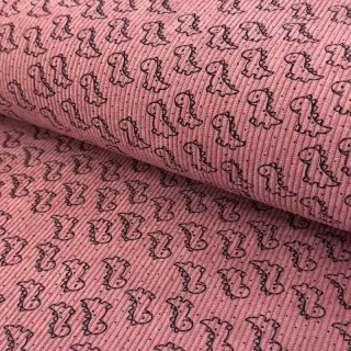 Corduroy STRETCH Little dino old pink