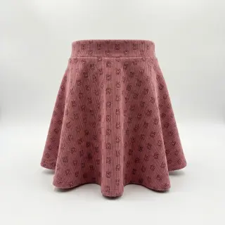 Corduroy STRETCH Little bunny old pink