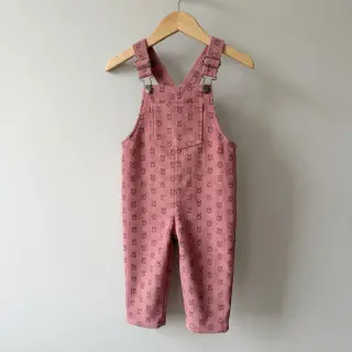 Corduroy STRETCH Little bunny old pink