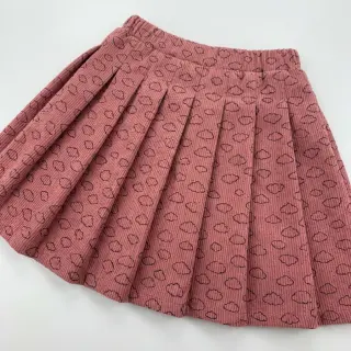 Corduroy STRETCH Little clouds old pink