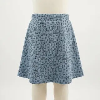 Corduroy STRETCH Little deer old blue
