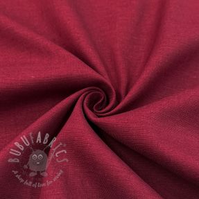 Linen viscose SPANDEX burgundy