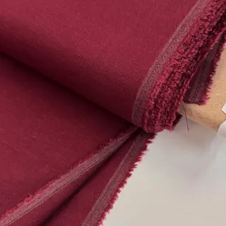 Linen viscose SPANDEX burgundy
