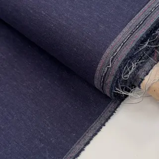 Linen viscose SPANDEX marine