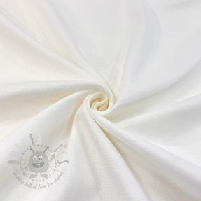 Linen viscose SPANDEX off white