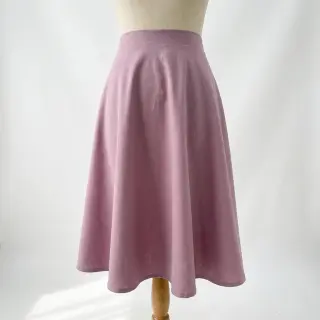 Linen viscose SPANDEX lilac