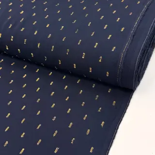 Viscose LUREX navy