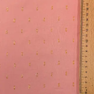 Viscose LUREX blush