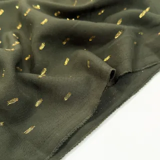 Viscose LUREX dark green