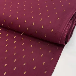 Viscose LUREX burgundy