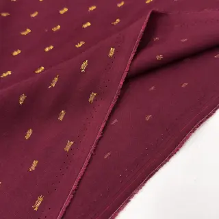 Viscose LUREX burgundy