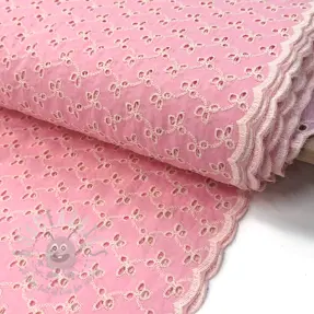 Bavlnená látka EMBROIDERY Rosemary rose