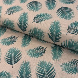 Decoration fabric Linenlook Baracoa canard