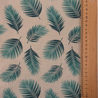 Decoration fabric Linenlook Baracoa canard