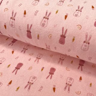 Terry elestic Bunnies light rose