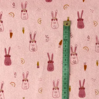 Terry elestic Bunnies light rose