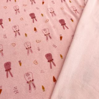 Terry elestic Bunnies light rose