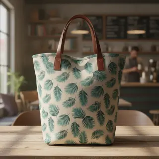 Decoration fabric Linenlook Baracoa canard