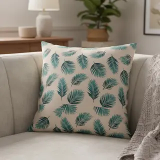 Decoration fabric Linenlook Baracoa canard