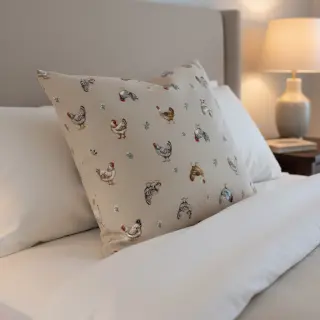 Decoration fabric Linenlook Picoti multico