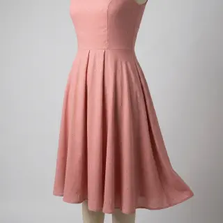 Viscose LUREX blush