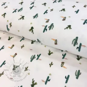 Úplet Safari off white digital print