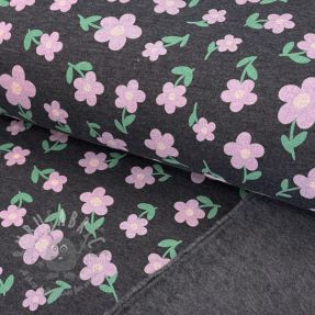 Sweat Flowers indigo melange