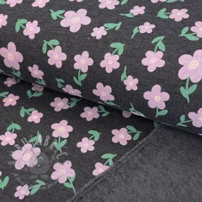 Sweat Flowers indigo melange
