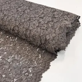 Lace Scallop dark grey