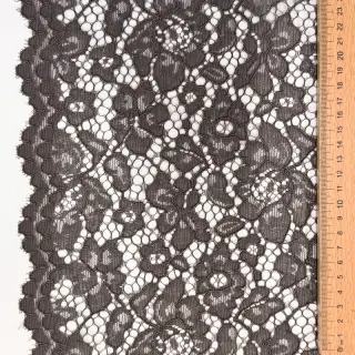 Lace Scallop dark grey