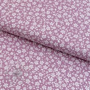 Viscose POPLIN STRETCH Small flowers cherryblossom
