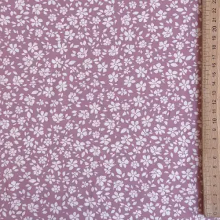 Viscose POPLIN STRETCH Small flowers cherryblossom