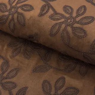 Suede stretch Amalia brown