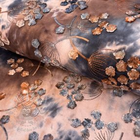 Fine corduroy TIE DYE 21W Dandy design B