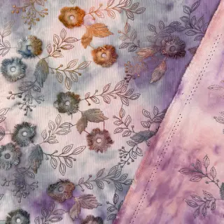 Fine corduroy TIE DYE 21W Catchy design B