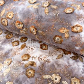 Fine corduroy TIE DYE 21W Catchy design D