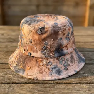 Fine corduroy TIE DYE 21W Dandy design B