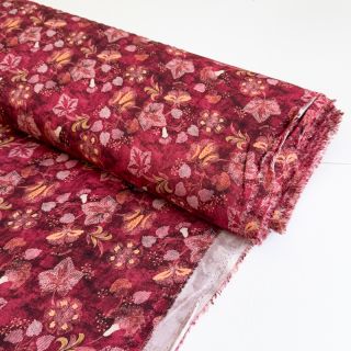 Viscose RAYON POPLIN Dark barrock design C