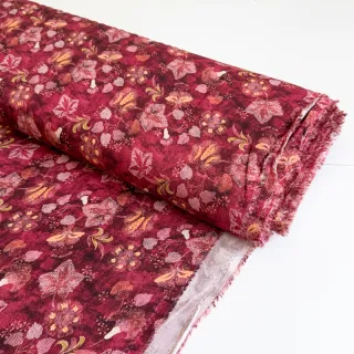 Viscose RAYON POPLIN Dark barrock design C