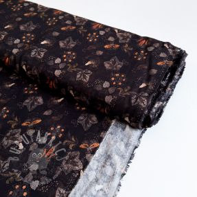 Viscose RAYON POPLIN Dark barrock design A