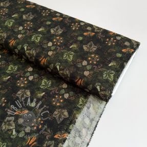 Viscose RAYON POPLIN Dark barrock design B