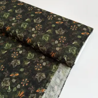 Viscose RAYON POPLIN Dark barrock design B