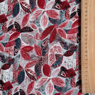 Viscose RAYON POPLIN Floral design C